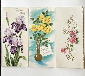 Vintage ‘A Sunshine Card’ Greeting Cards Lot (3) Birthday & Congratulations - Picture 1 of 18