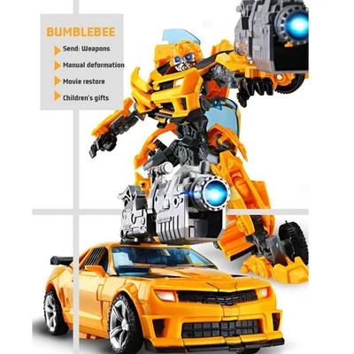 Neu Kinder Transformer Bumblebee Roboter Flim Figur Auto Actionsfigur Spielzeug - Bild 1 von 4
