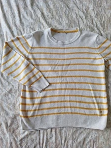 Crew Clothing Linen & Cotton Jumper 14 - Picture 1 of 7