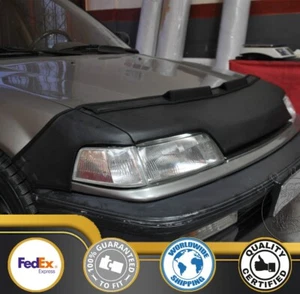FENDER COVERS + HOOD BRA SET Fits Honda Civic 88 89 90 91 EF 1988 1989 1990 1991 - Picture 1 of 7