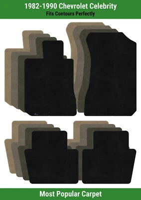 Alfombrillas Lloyd Ultimat fila delantera y trasera para Chevrolet Celebrity 1982-1990  Foto 1 de 4