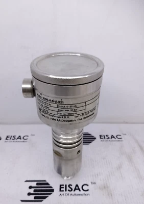 1 PIEZA KLAY INSTRUMENTS B.V. 8000-H-S-V-G21 USADO (ENVÍO RÁPIDO) VÍA DHL O FEDEX Foto 1 de 4