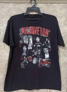 All Time Low Rock Band Album Tour Unisex kurzes T-Shirt Baumwolle WA183 - Bild 1 von 3