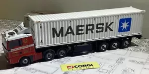 Corgi MAN Lkw mit Container in Maßstab 1:50. - Bild 1 von 4