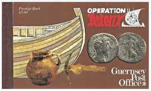 GUERNSEY 1992 OPERATION ASTERIX Presentation Pack + STAMP BOOKLET - Picture 1 of 13