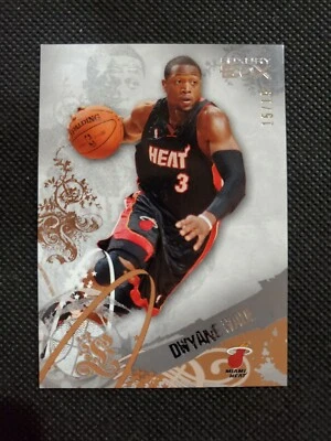 2006-07 DWYANE WADE TOPPS LUXURY BOX BRONZE SP PARALLEL #15/19! CARD #10! HEAT! - Image 1 of 4