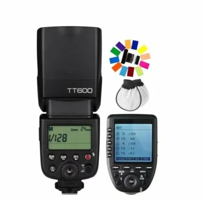 Godox TT600 2.4G HSS Camera Flash Speedlite Xpro-N Transmitter For Nikon Camera - Image 1 of 4