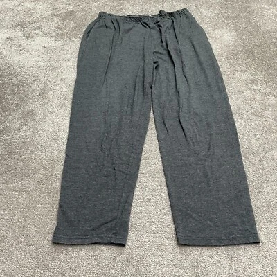 Bobbie Brooks Lounge Sweatpants Womens 18/20W Gray Wide Leg Elastic Casual 36x28 - Image 1 of 4