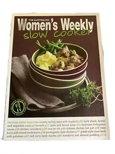 Australian Women's Weekly Slow Cooker: Soups, Stews, Casseroles, Desserts Winter - Picture 1 of 4