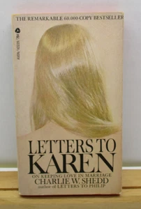 Letters To Karen  Charlie W. Shedd 1970 Avon - Picture 1 of 9