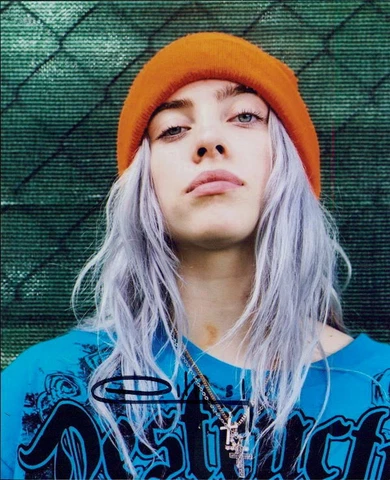 Billie Eilish signed 8x10 photo In-person Cover