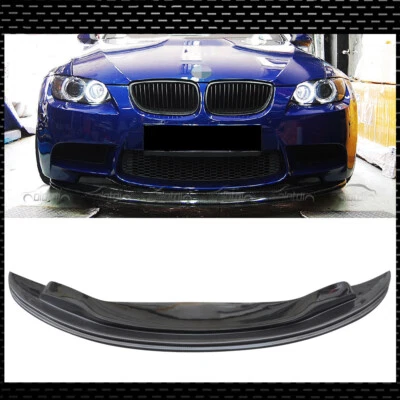 Labio de alerón de parachoques delantero de fibra de carbono para BMW E90 E92 E93 M3 GT-S 2008-2013 Foto 1 de 4