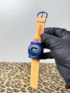 RARE Kirby Digital Nintendo Watch Blind Box - Orange Strap Blue WORKS - Picture 1 of 7
