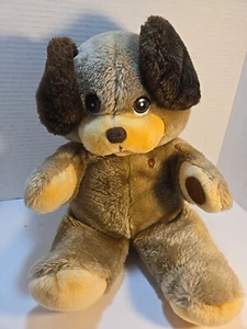 Vintage 1985 Well Made Toy Tippy the Puppy Tattle Talk 15" Stuffed Plush - Picture 1 of 10