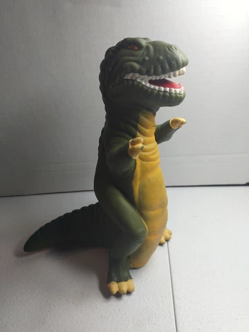 Vintage Land Before Time T-Rex Sharptooth Pizza Hut Hand Puppet Dinosaur 1988. ¿ Cover