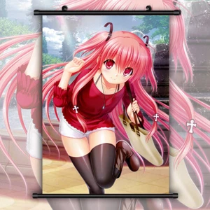 Angel Beats Yui HD Canvas Print Wall Poster Scroll Room Decor - Picture 1 of 5