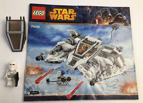 Lego Star Wars Snowtrooper MINFIG COCKPIT MANUAL LOT 75049 75054 75098 7513
