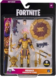 Fortnite Hot Drop Series Menace (Undefeated Flame) 4 inch Articulated Figure - Picture 1 of 8