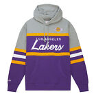 NWT Men's Los Angeles Lakers Mitchell & Ness Head Coach Pullover Hoodie $110