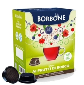 192 Kapseln A Modo Mio* Kaffee Borbone TISANA AI FRUTTI DI BOSCO Kompatibel AMM - Bild 1 von 17