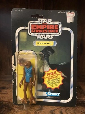 Kenner Star Wars ESB Hammerhead 41 A Back 1981 Foto 1 de 4