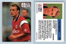 John Bumstead Charlton Athletic #158 English League 1991-92 Pro Set Trading Card