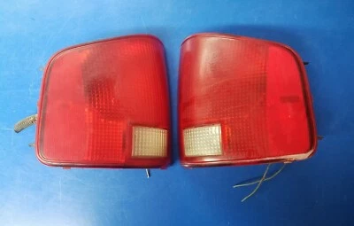 1994-2003 Chevrolet S10 GMC Sonoma LH RH Sides Rear Tail Light Lamps PAIR USED - Image 1 of 4