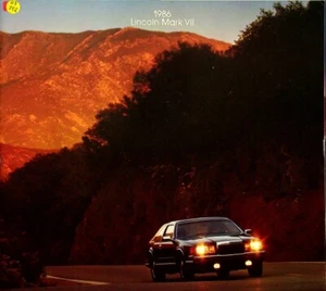 278460) Lincoln Mark VII - taglie forti - prospetto 1986 - Foto 1 di 1