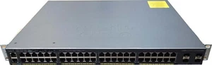 Cisco WS-C2960X-48FPS-L 48 Port Gigabit POE Switch With C2960X-Stack - Picture 1 of 4