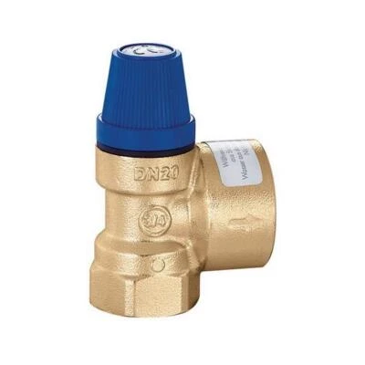 CALEFFI CA Membran-Sicherheitsventil 1/2" x 3/4", 8 bar für Brauchwasser