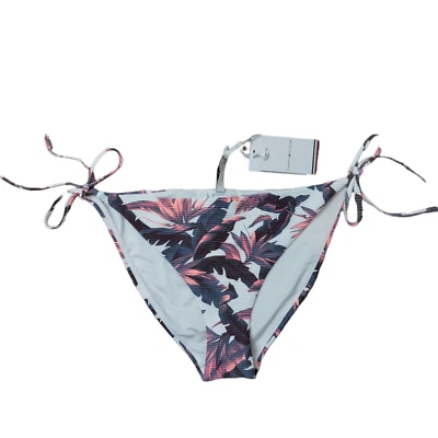 Tommy Hilfiger Women's String Side TIE Bikini Bottoms Hilfiger Tropic Overshadow - Image 1 of 4