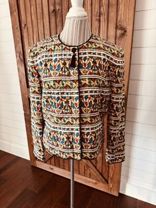 Maggie London Blusen Damen Mehrfarbig Blazer Gr. 16 (U1) - Bild 1 von 9