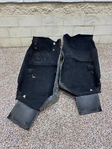 2002 HONDA S2000 AP2 OEM PASSENGER AIR CARPET DRIVER PASSENGER BLACK FLOOR USED - Picture 1 of 12