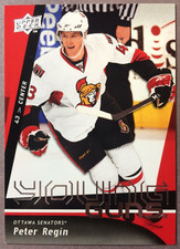 2009-10 Upper Deck Young Guns #224 Peter Regin Ottawa Senators RC