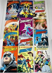 32 AC COMICS 5 COMPLETE MINI SERIES  (-1)  BLACK DIAMOND/ DRAGON FLY + 1985-1996 - Picture 1 of 3