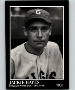 Jackie Hayes 1991 Conlon Collection #71 White Sox ID:32632