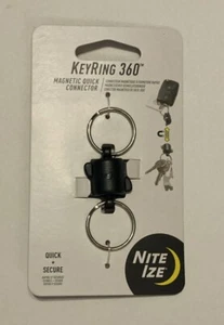 Nite Ize KeyRing 360 Magnetic Quick Connector Quick & Secure - Picture 1 of 2