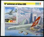 Sierra Leone 2020 15Th Ann Of Airbus A380 Set Of 3 Souvenir Sheets Mint Nh