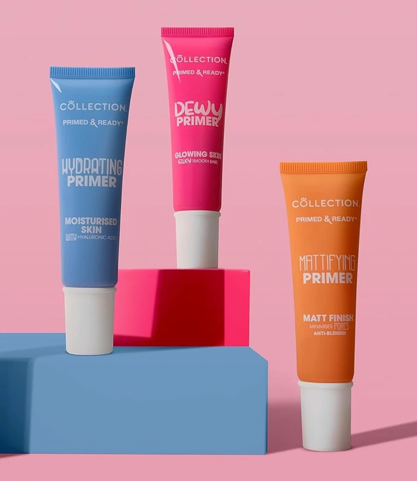 COLLECTION Primed & Ready Primer - Matte / Glowing Dewy / Hydrating Makeup Base! - Image 1 of 1