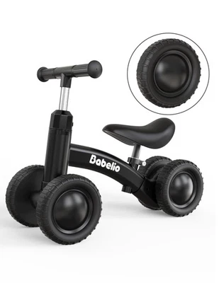 Toddler Balance Bike for 10-36 Months, 4-Wheel Off-Roader, Adjustable Seat - Image 1 of 4