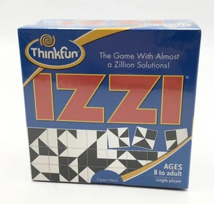 IZZI Matching Tile Puzzle Game w/ a Zillion Solutions 2009 Brain Teaser ThinkFun - Picture 1 of 4