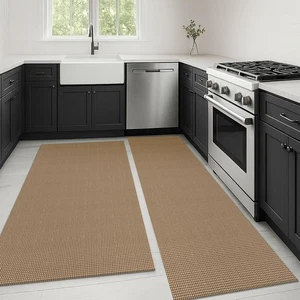 Boho Vorleger Läufer Sets 2 Stück 2x6 und 3x5 Waschbar Eingangsteppiche Rutschfest Ru... - Bild 1 von 7