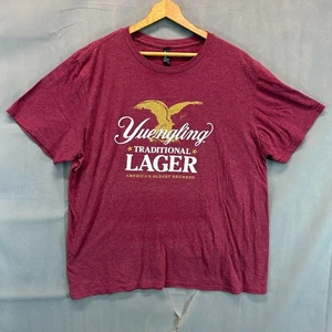 Yuengling Lager T-Shirt Tradizionale Dist Rict Uomo Taglia 2XL Rosso Manica Corta - Foto 1 di 6