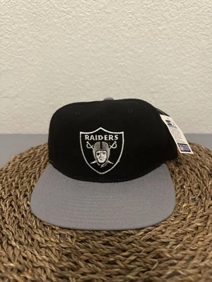 Nuevo Starter NFL Raiders Snapback Sombrero Natural 100% Lana De Colección Gorra Negra Rara Foto 1 de 4
