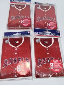 Los Angeles Angels Party Invitations & Thank You cards 8 Pack!! Lot of 4 packs - Picture 1 of 3