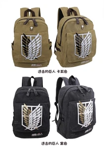 Attack on Titan Backpacks School Student Shoulder Bags Travel Bag Cosplay Gift - Picture 1 of 19