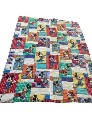 Manta Edredón De Colección Pacific Walt Disney Genial Mickey Mouse 65"X83 Foto 1 de 4