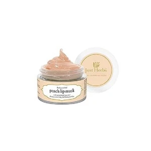 Máscara labial ayurvédica melocotón Just Herbs para labios agrietados y oscuros 15 gm z662 - Imagen 1 de 3