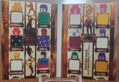 Libro de Leyendas Leaf History 2025/22 Kobe, LeBron, Wilt, Dr. J, Bird Foto 1 de 4