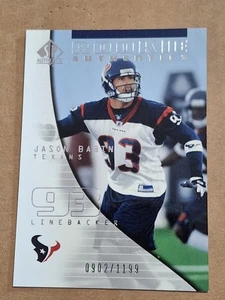 2004 JASON BABIN UPPER DECK SP NFL ROOKIE CARD RC /1199 HOUSTON TEXANS #149 - Picture 1 of 3
